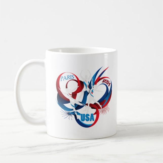 Parissommarolympiaden Kaffemugg (Vänster)