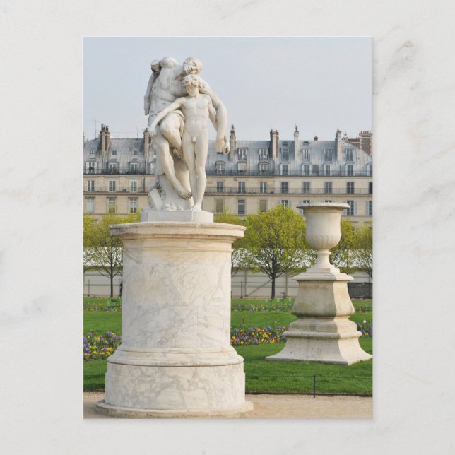 Paristisk arkitektur vykort (Framsida)