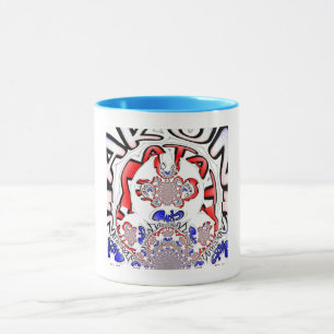 Paristisk vacker fantastisk-textoffertdesign mugg