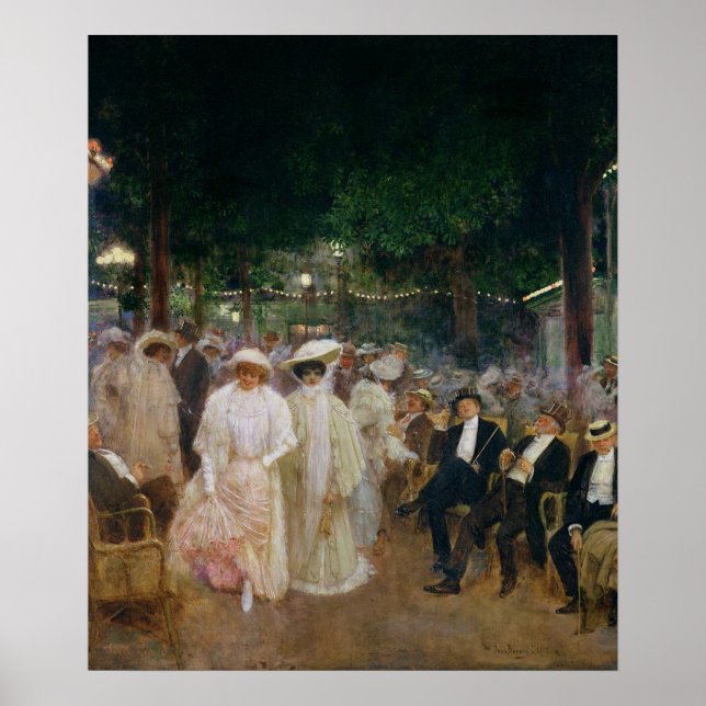 Paristrädgårdarna eller Beauties of the Poster (Framsidan)