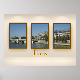 Paristriptych Poster