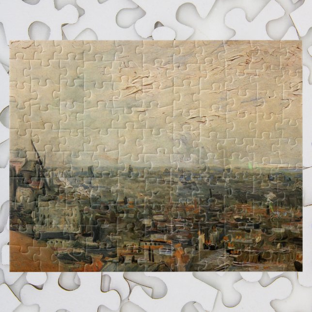 Parisvy från Montmartre av Vincent van Gogh Pussel (Skapare uppladdad)