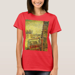 Parisvy från Vincents rum av Vincent van Gogh T Shirt