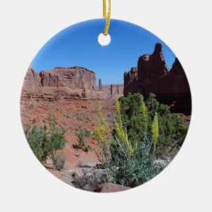 Park Avenue - Arches nationalpark Julgransprydnad Keramik