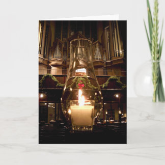 Park Avenue Christian Church vid jul Helgkort