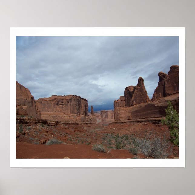 Park Avenue - Moab, Utah Poster (Framsidan)