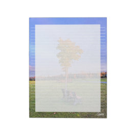 Park Bench Lining - 11 tum x 8,5 tum Anteckningsbl Anteckningsblock