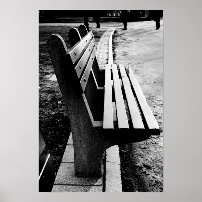 Park Bench Poster (Framsidan)