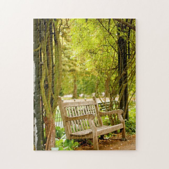Park Bench Puzzle Pussel (Vertikal)