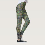 Park by Gustav Klimt, Vintage Art nouveau Leggings<br><div class="desc">Parken (1910) av Gustav Klimt är en vintage av brans viktorianska konst som symbolismmålning. Ett naturområde med träd i en skog och människor som går i skuggan längs väg i en offentlig park på sommaren. Om konstnären: Gustav Klimt (1862-1918) var en österrikisk symbolmålare och en av de mest framstående medlemmarna...</div>