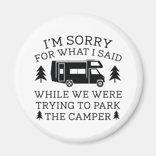 Park Camper Magnet (Framsidan)