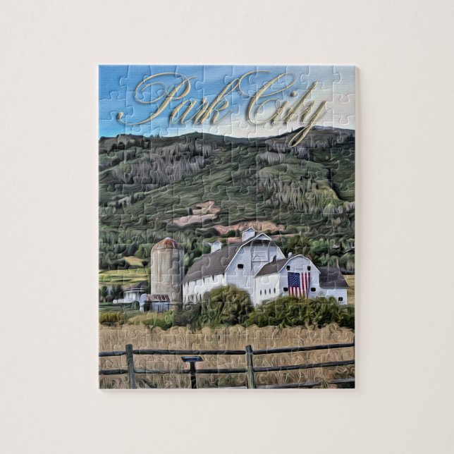 Park City Barn Puzzle Pussel (Vertikal)