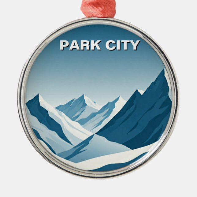 Park City-ornament Julgransprydnad Metall (Framsidan)