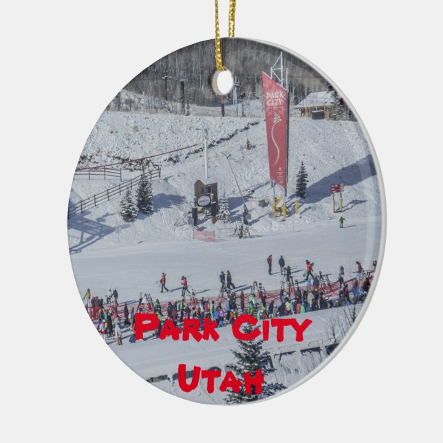 Park City Panoramic jul Ornament (Vänster)