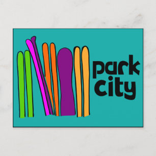 Park City Retro-vykort Vykort
