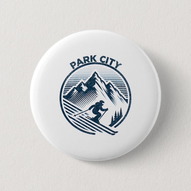 Park City Ski Resort Winter Skiing Utah Knapp (Framsida)