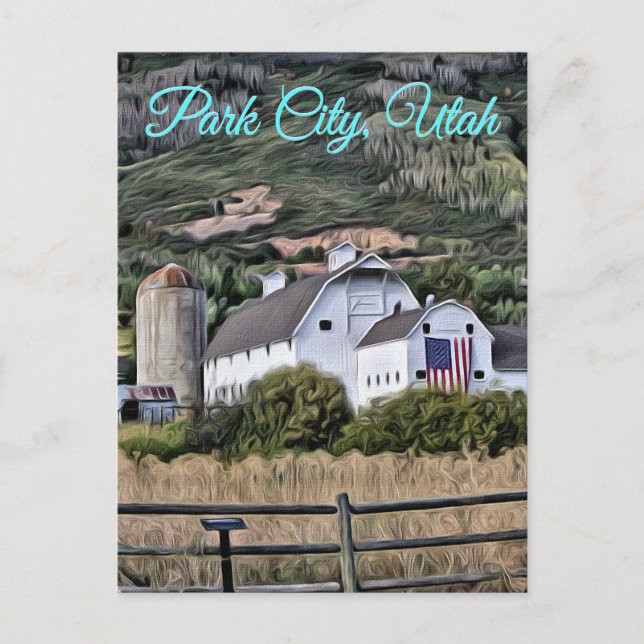 Park City souvenir Vykort (Framsida)