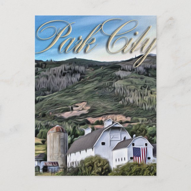 Park City Souvenir Vykort (Framsida)