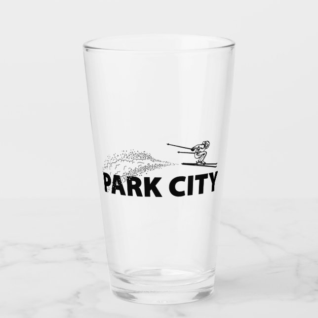 Park City Utah Backhoppare Glaskopp (Framsida)