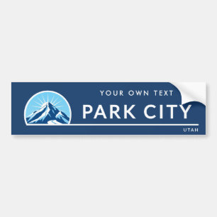 Park City Utah berg skidort Bildekal