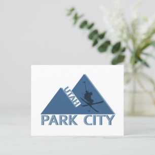 Park City Utah Helg Vykort