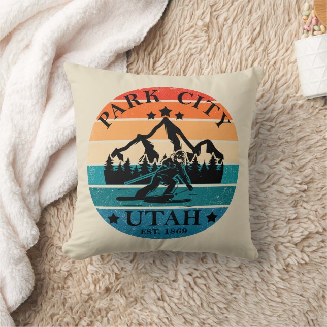Park city Utah  Kudde (Filt)