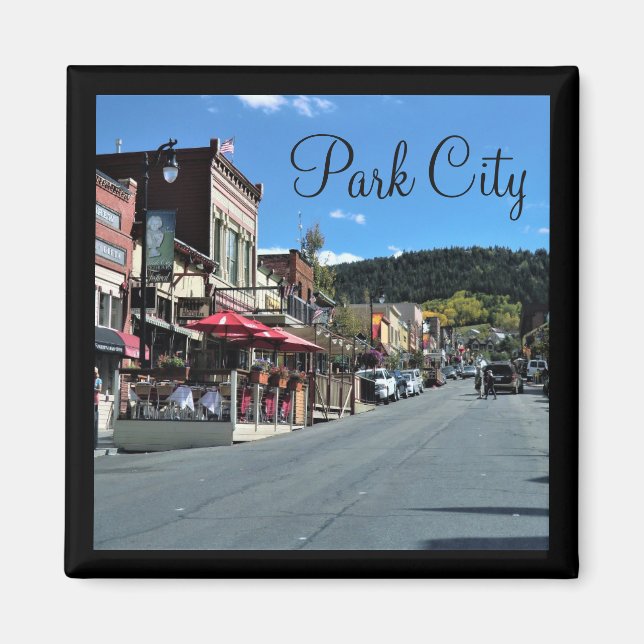 Park City Utah Magnet (Framsidan)