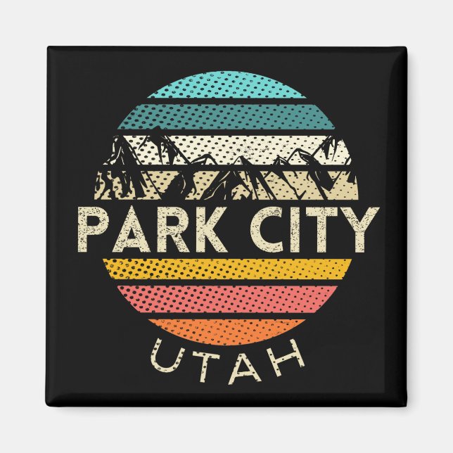 Park City Utah Magnet (Framsidan)