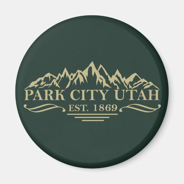 Park City Utah Magnet (Framsidan)