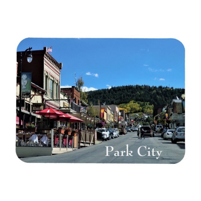 Park City, Utah Magnet (Horisontell)