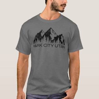 Park City Utah Mountain Souvenir Cool Park City Ut T Shirt