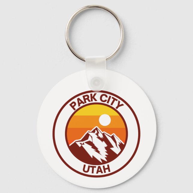 PARK CITY UTAH NYCKELRING (Framsida)