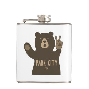 Park City Utah Peace Bear Fickplunta