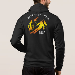 Park City Utah Ski Resa Äventyr Skiing Group T Shirt