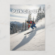 Park city Utah Skidning