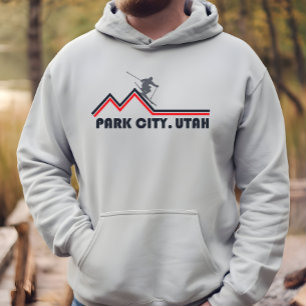 Park City Utah-skidorten Hoodie