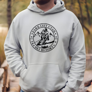 Park City Utah-skidorten Hoodie
