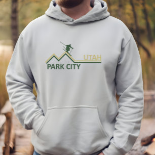 Park City Utah-skidorten Hoodie