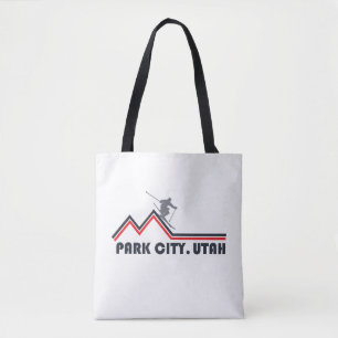 Park City Utah-skidorten Tygkasse