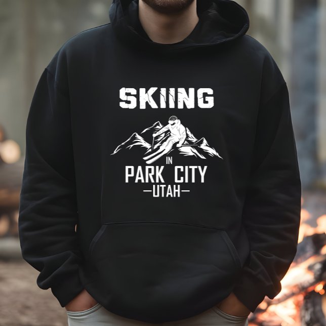 Park City Utah skiing Hoodie (Skapare uppladdad)