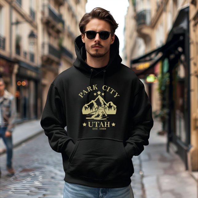 Park City Utah skiing Hoodie (Skapare uppladdad)