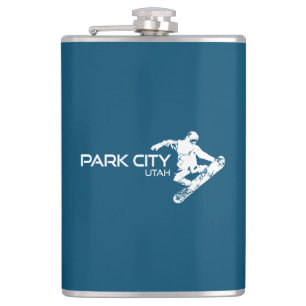 Park City Utah Snowboarder Fickplunta