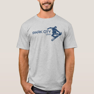Park City Utah Snowboarder T Shirt