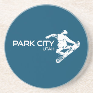Park City Utah Snowboarder Underlägg