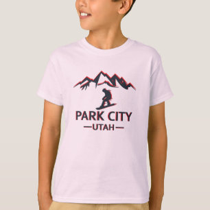 Park City Utah snowboarding T Shirt