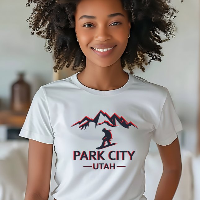 Park City Utah snowboarding T Shirt (Skapare uppladdad)