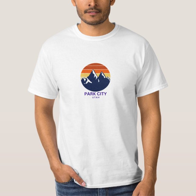 Park City, Utah T-Shirt (Framsida)