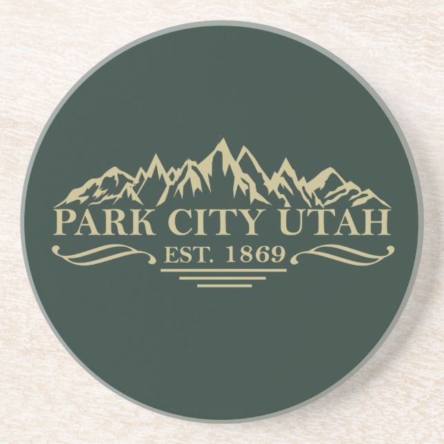 Park City Utah Underlägg (Framsidan)