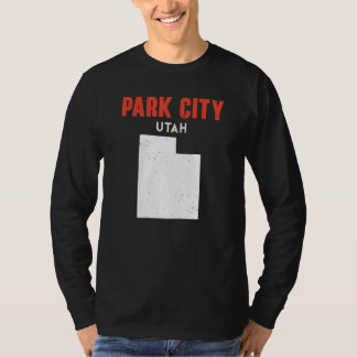 Park City Utah USA State America Travel Utahan T Shirt
