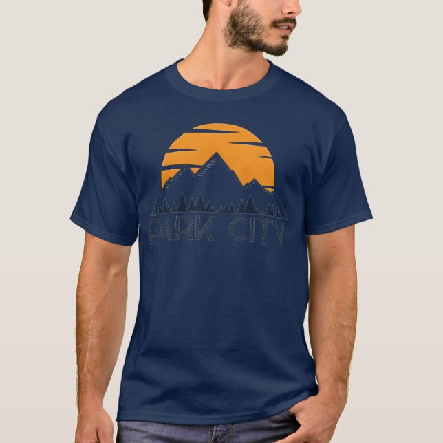 Park City Utah vän T Shirt (Framsida)